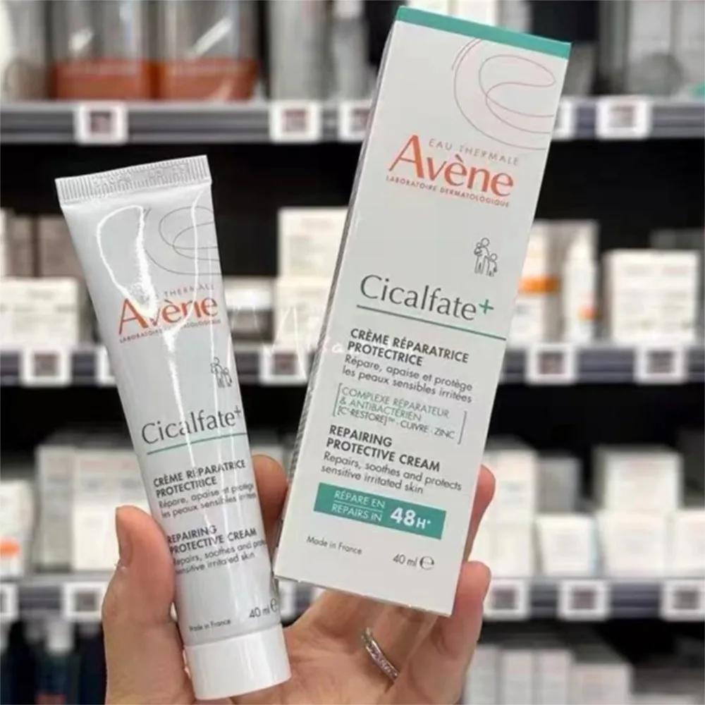 1/3/5 piezas de Crema Protectora Restauradora Avène Cicalfate, Hidratante, Reparadora de Primera Ayuda, Hidratación Duradera, Cuidado de la Piel