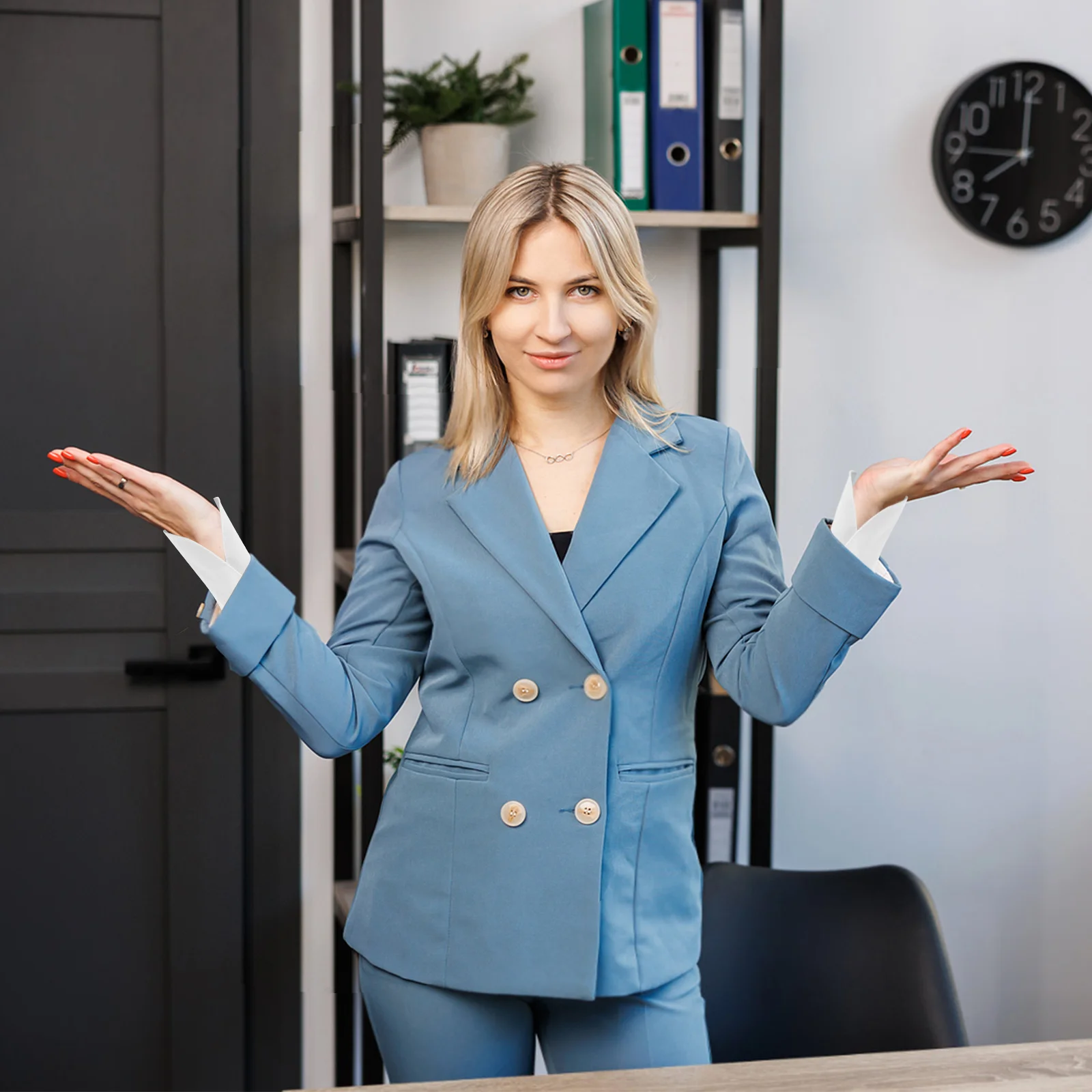 1 пара съемных хлопковых манжет на запястье