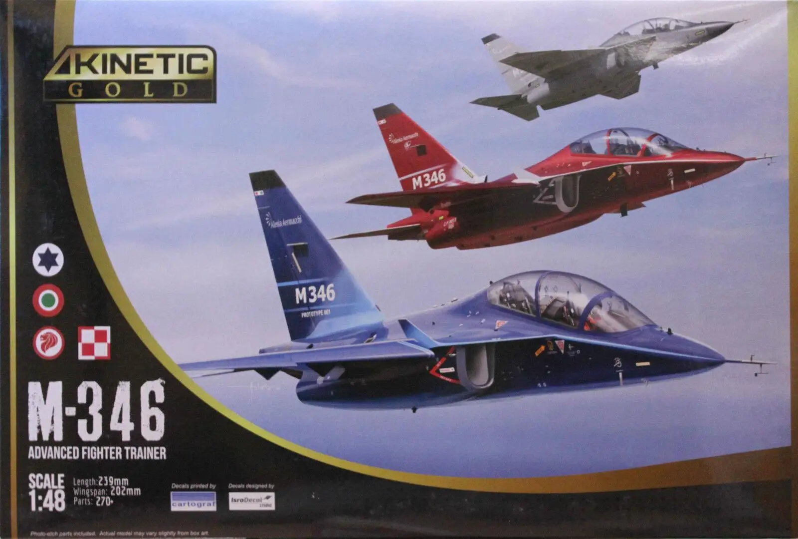 

Kinetic K48063 1/48 Italian Air Force M-346 Master Advanced Fighter Trainer