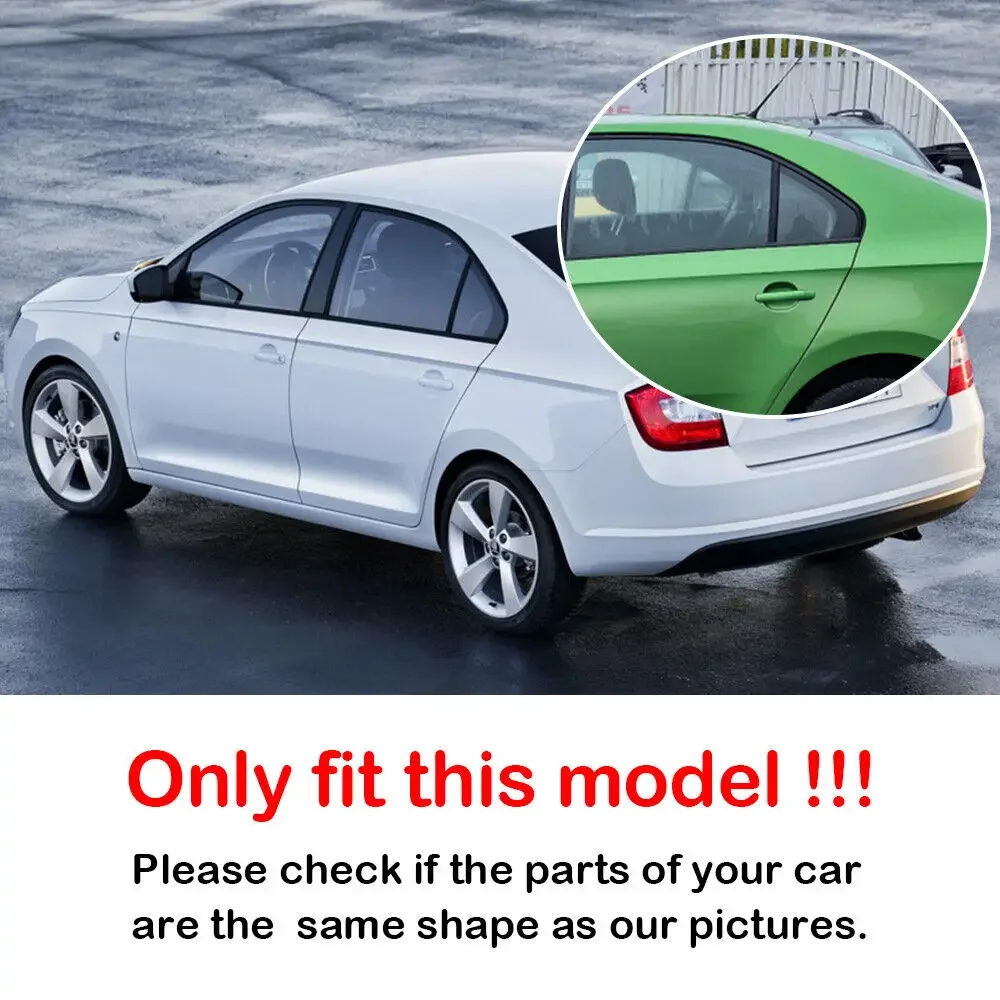 For Skoda Rapid 2012-2018 Year Windows Louver Body Kit Accessories