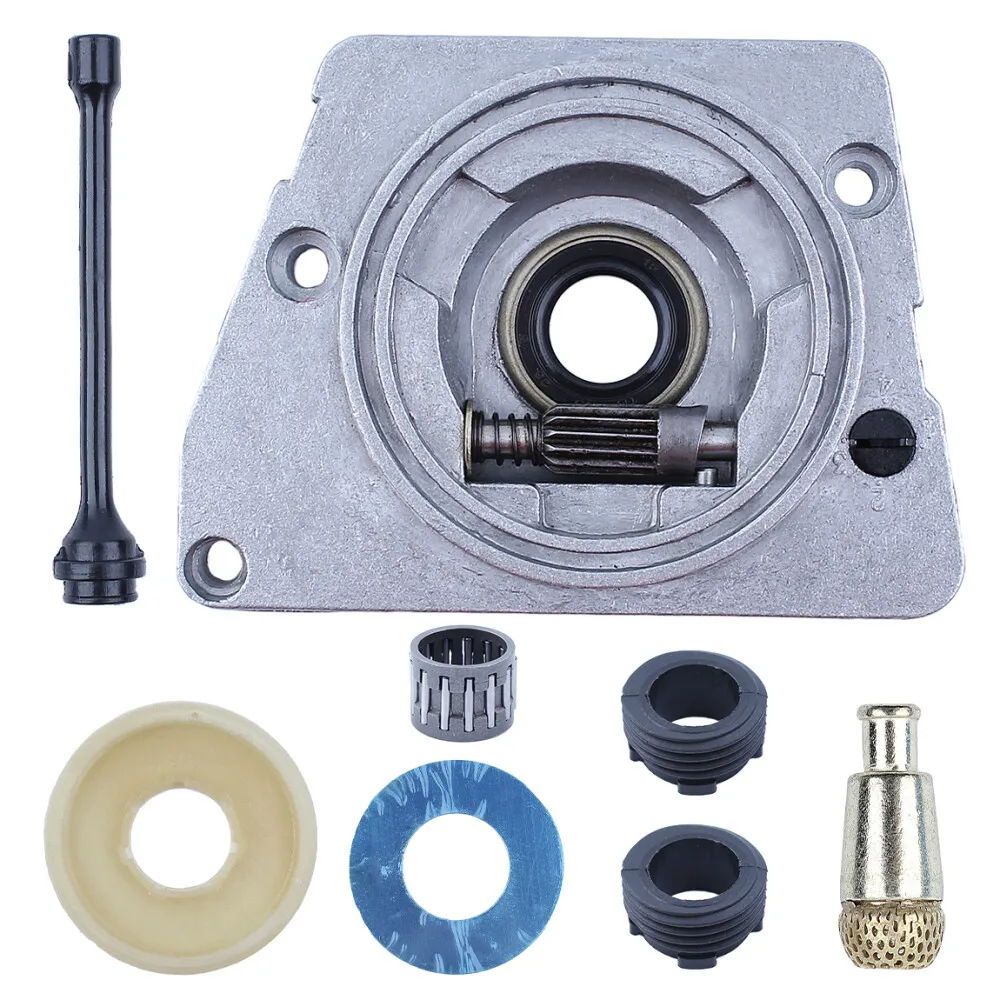 Oil Pump Worm Gear Filter Hose For Husqvarna 61 66 266 268 272 266XP 268XP 272XP