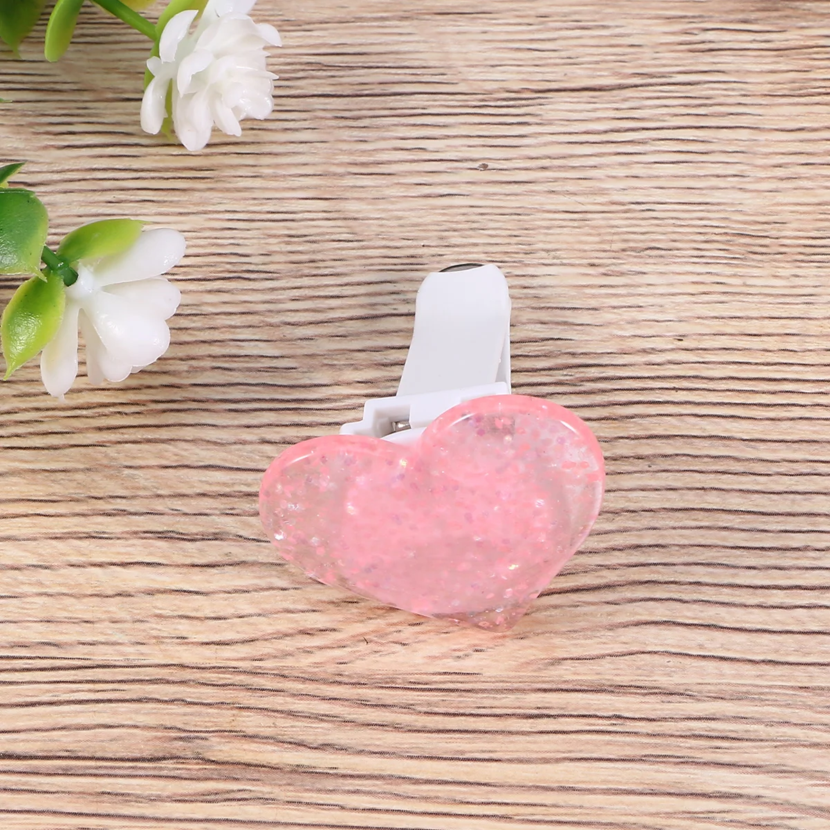 

Shining Clip Car Air Outlet Perfume Clip Air Freshener Diffuser Dark Pink air fresher love shape diffuser