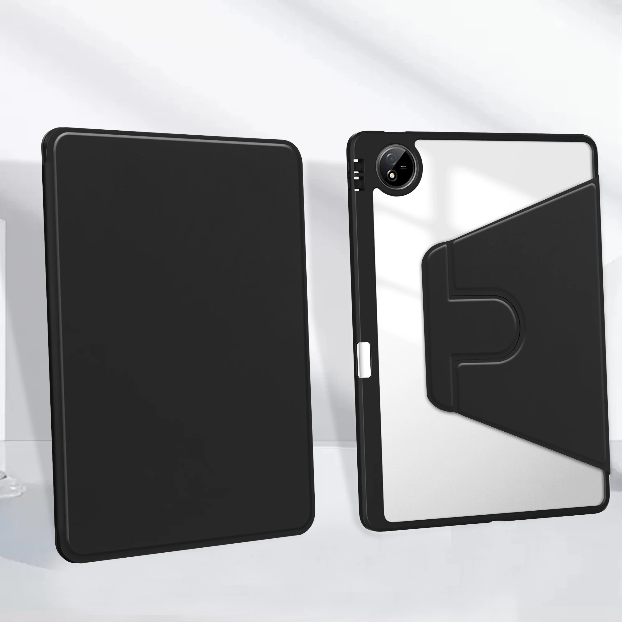 360 Rotation Case For VIVO Pad3 Pro 2024 13 inch Smart Stand Cover Auto Sleep / Wake Shockproof With Pen Slot Precise Cutouts