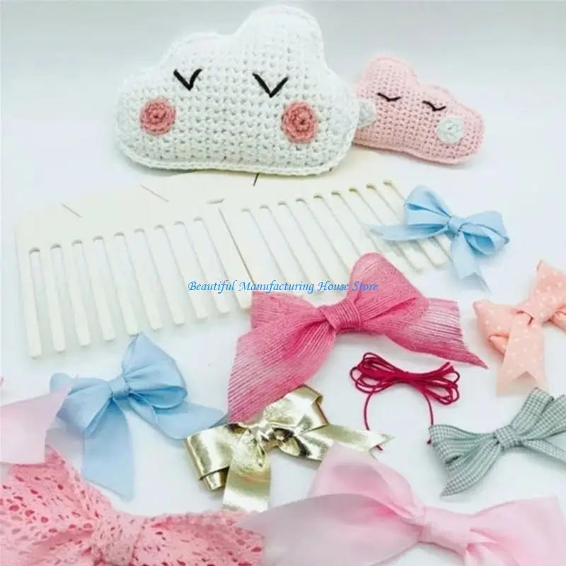 E56A Creative Bow Maker Bow Making Handmade Garden Bow Loom Double Sided Bow Maker