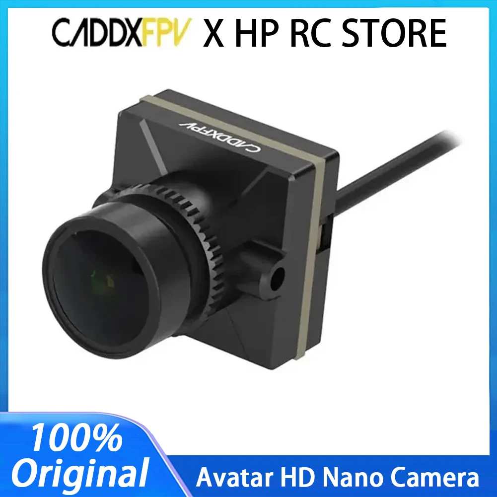 

CADDX Walksnail Avatar HD Nano Camera V3 с объективом 2,1 мм и 160 ° FOV 14*14см для гоночного дрона FPV