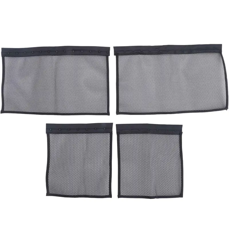 A67M-4PCS Length N Lock Hair Stretcher, Curling Ring, Curling Net Stretcher Mesh Wrap To Prevent Shrinkage (7In+13In), Durable