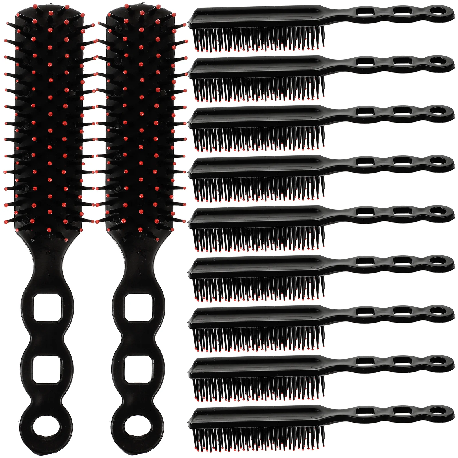 

12Pcs Hair Combs Airbag Cushion Massage Hairbrushes Detangling Scalp Massagers Ergonomic Grip Suitable for Women Men