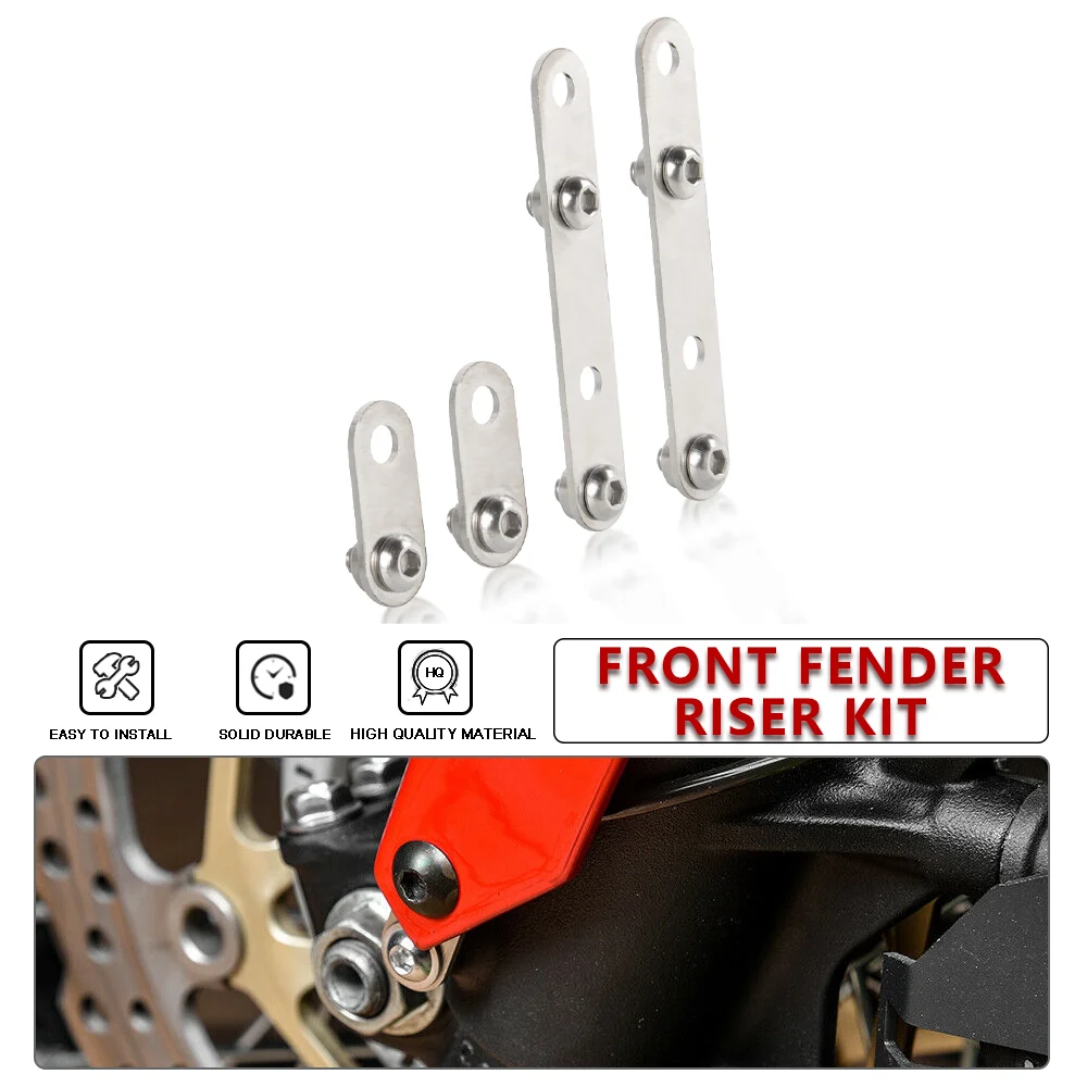 

Motorcycle Front Fender Riser Mudguard Lift Bracket Rising For Honda CRF1000L AfricaTwin ADV DCT 2016-2019 CRF 1000 L 2018 2017