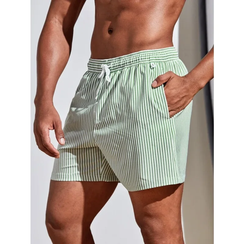 

Мужские плавки с завязками на талии, на шнуровке спереди, с карманами, с принтом в виде звезд, в повседневном стиле для отдыха.