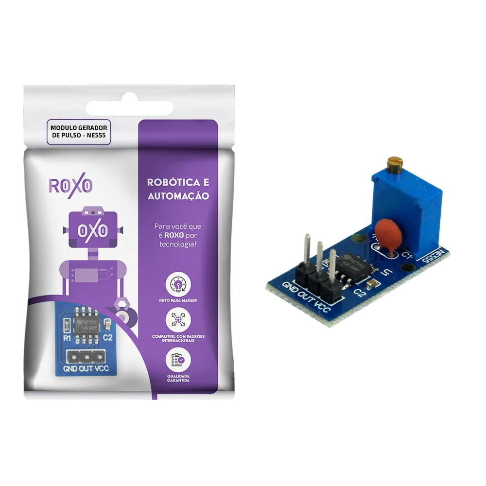 Ne555 5Hz A 2kHz Pulse Generator Module-RoXo