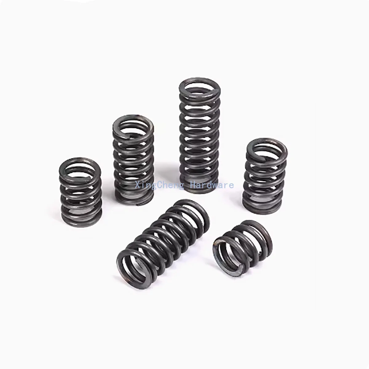 Manganese Steel Pressure Spring Compression Springs High Elastic Blackening Spring Wire Dia 1.5mm Outer Dia 8-25mm Length15-50mm