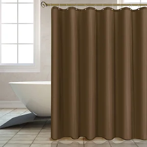 Duş perdesi katı, çizilmeye dayanıklı, kumaş su geçirmezdir, banyo kabininde perde uzun boy, 230/200cm, beyaz, siyah, gri, kahverengi, mavi 8 en çok satılan, perdeler-siyah no. 1
