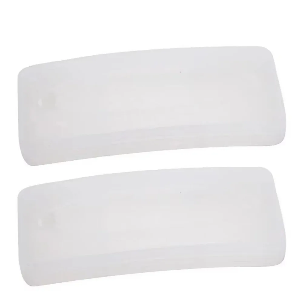 حافظة نظارات شفافة محمولة من البلاستيك الصلب صندوق تخزين نظارات بلوري للسفر يوميًا