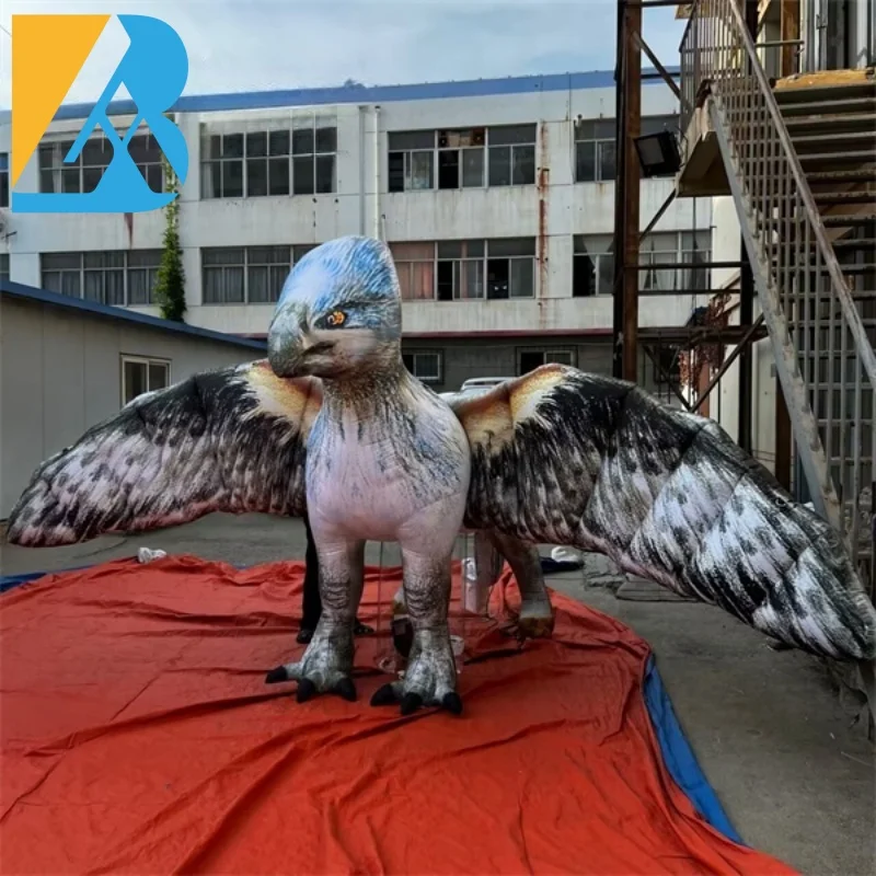 

Custom Made Party Decorative Inflatable Eagle Head Horse Body Cartoon Character for Corporate Event Toys