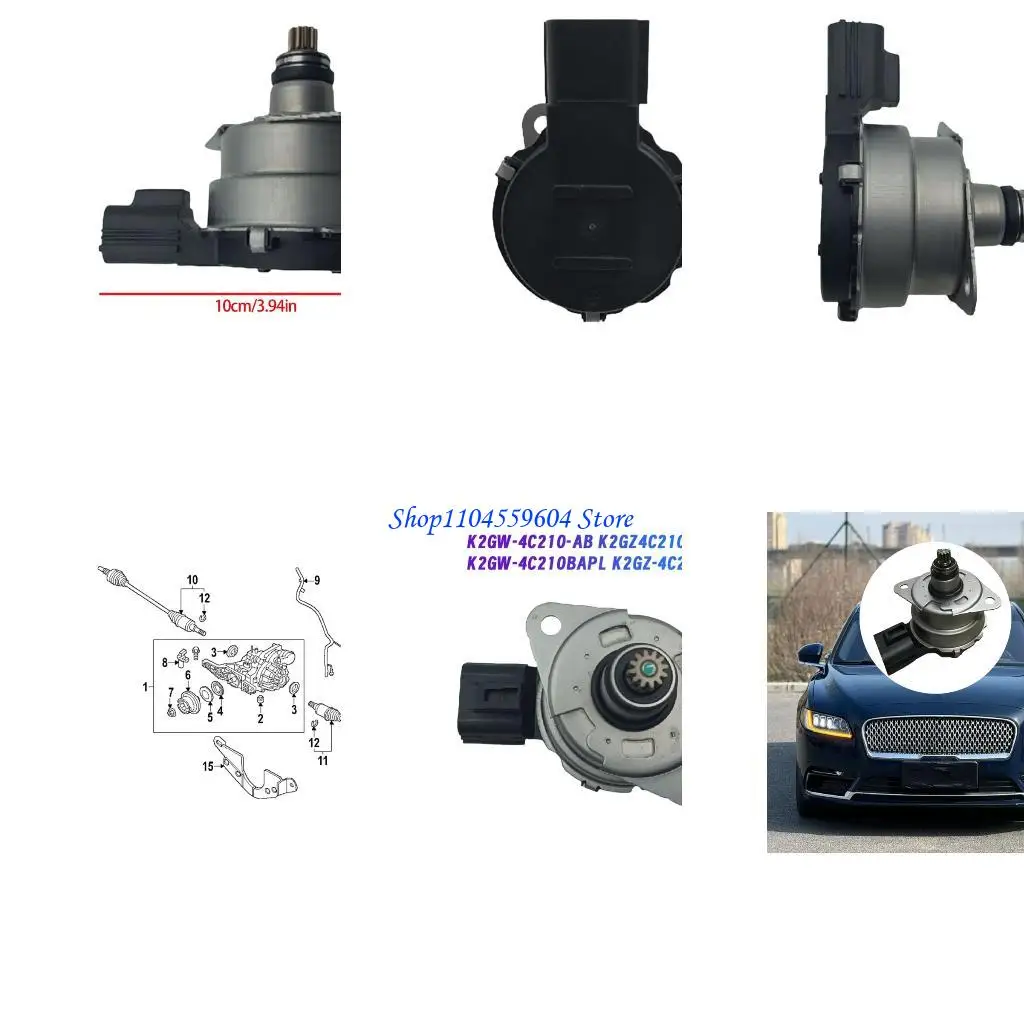 

12QM Improved Durability Differential Motor Actuator K2GW-4C210BA Direct Fit Quick Power Adjustment Stable Performances