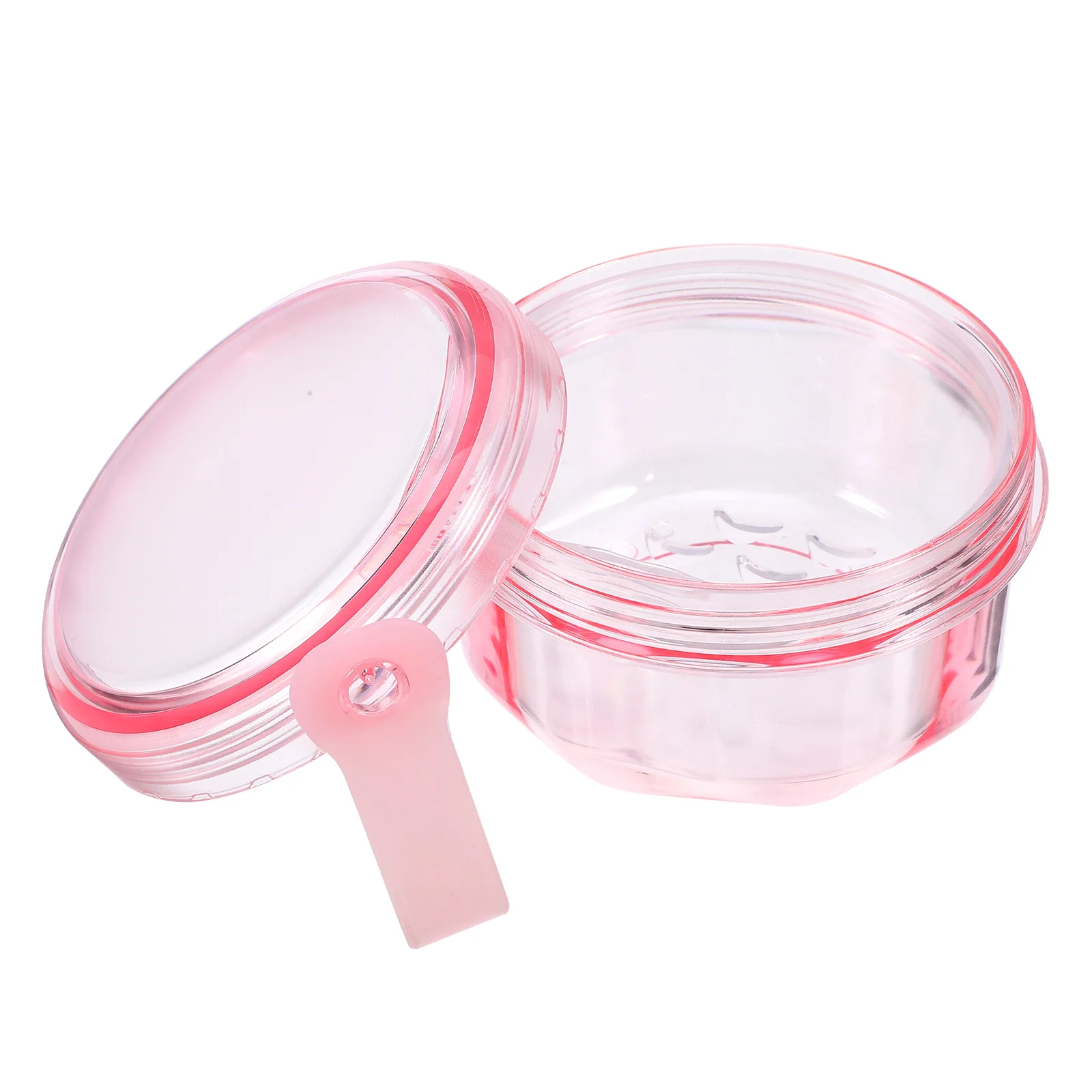 Breathable Retainer Box Clear Plastic Hidden Holder Travel Portable Denture Case Small Compact Storage Container Fake Teeth