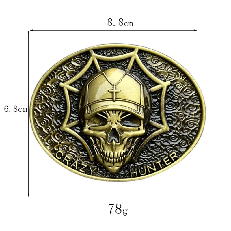 Cross Skull riemgesp Westerse stijl