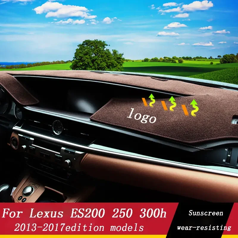 

For Lexus car dashboard light-proof pad Es200 Es250 Es300 Es300h Es dashboard sun-proof pad auto parts2013-2017 Version