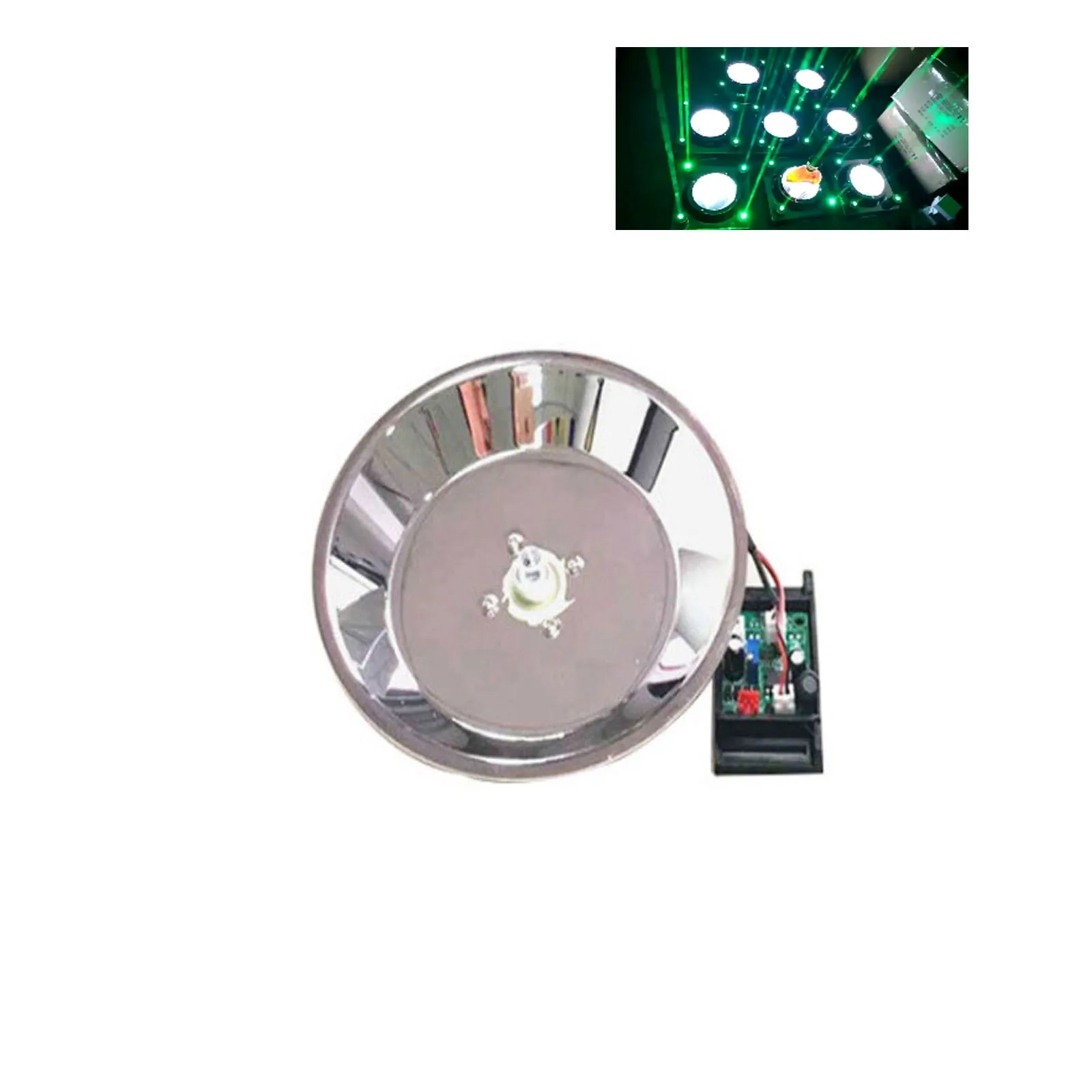 532nm 50mW Green Laser Wine Seat Lamp Cup Module with Voice Control φ12CM