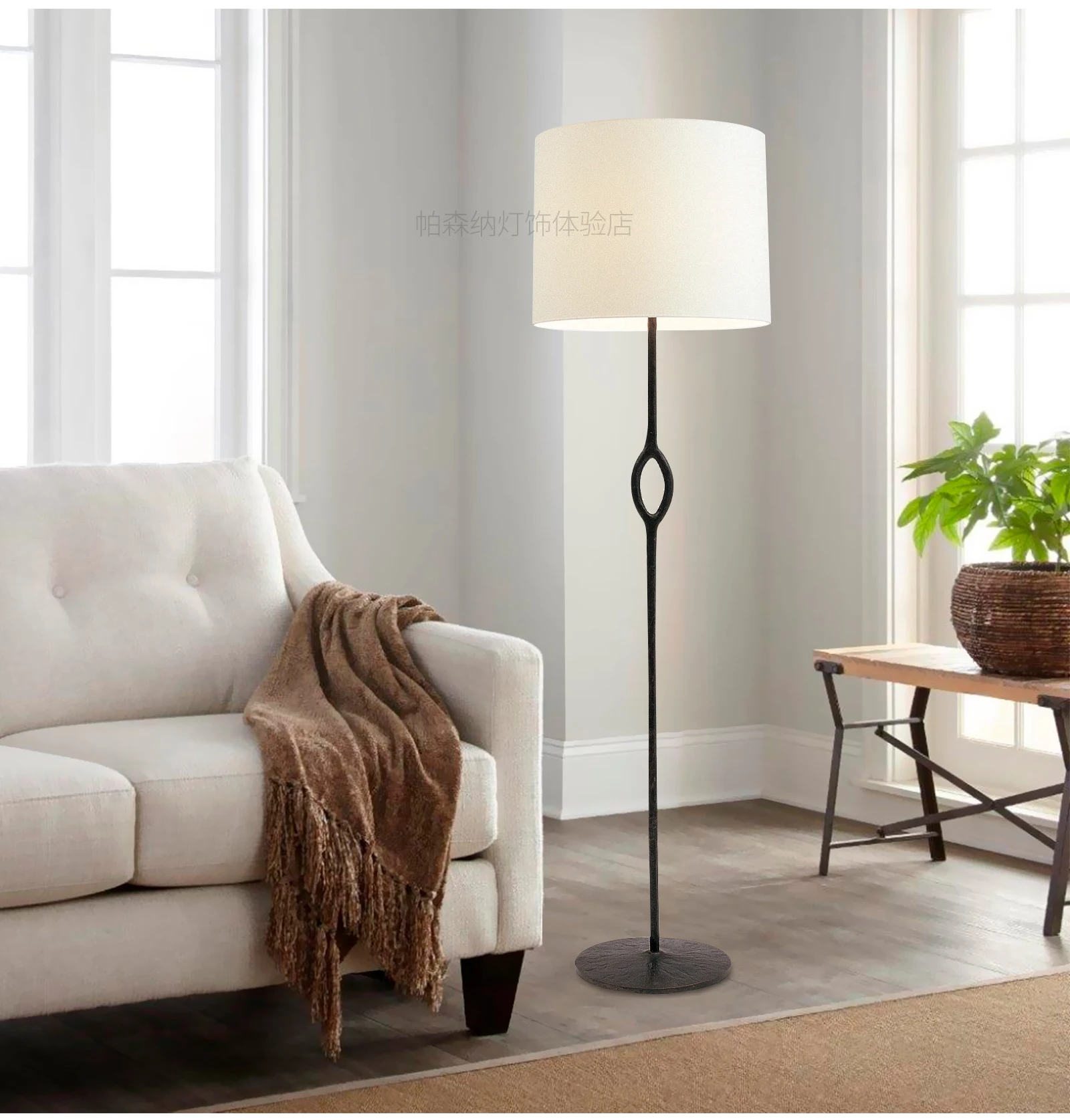 Floor lamp Simple modern living room Bedroom study Premium floor lamp