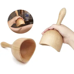 Herramientas de masaje con ventosas de madera, taza de drenaje linfático, herramientas de masajeador para Maderoterapia, Kit de escultura corporal, taza anticelulitis