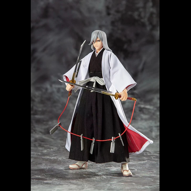 Dasin Model Greattoys Model Kit BLEACH Aizen Jushiro Ukitake S.H.F Assembly Plastic Doll Action Figure Anime PVC Toys Figure