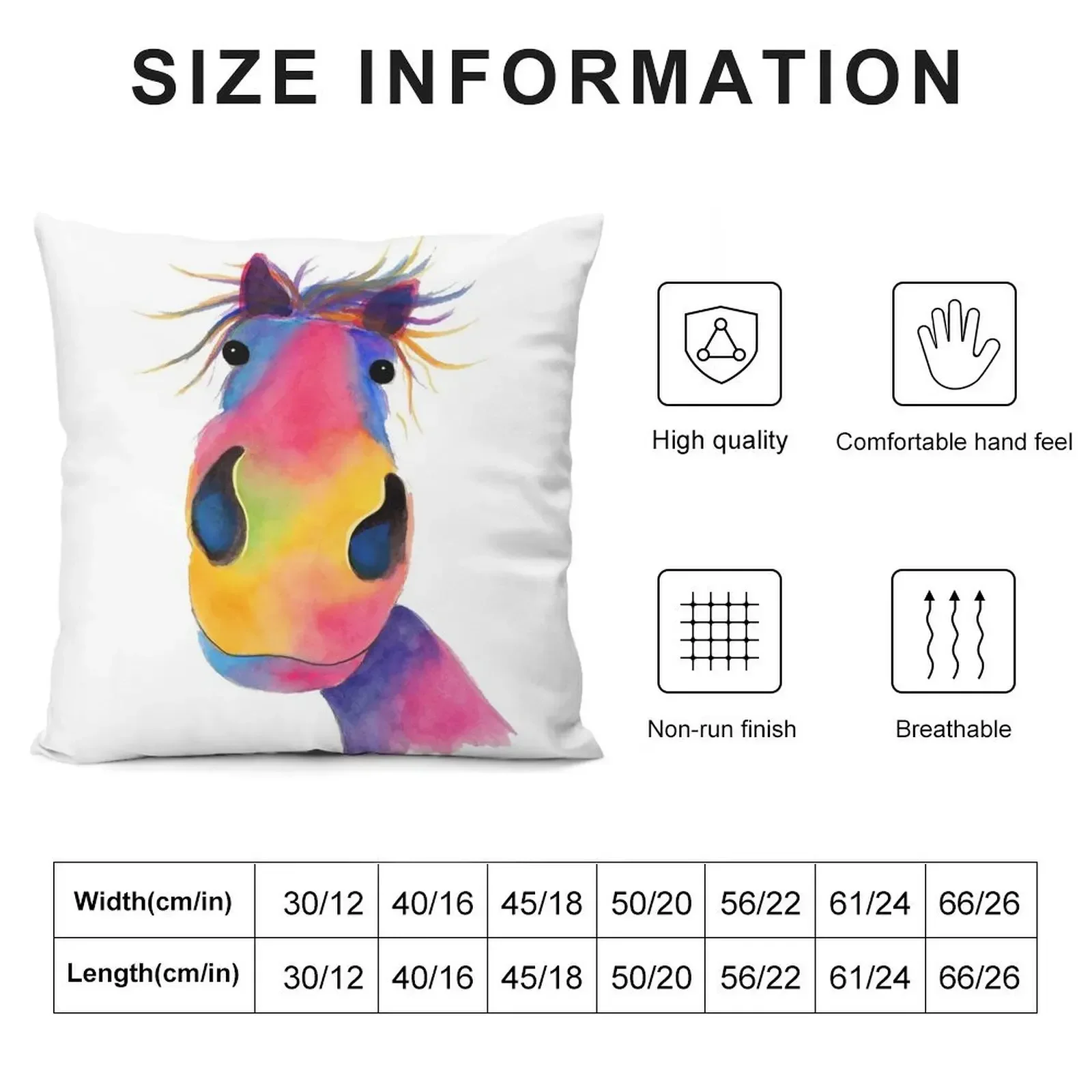 HoRSe PRiNT, ANiMaL PRiNT ' PeNeLoPe PiMMS ' EQueSTRiaN GiFTS BY SHiRLeY MacARTHuR Throw Pillow christmas pillow case pillow