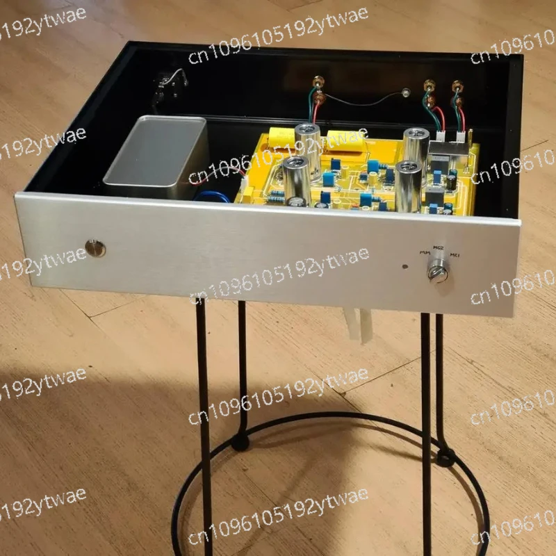 High Gain Class A Single-Ended 12AX7 Tube Phono Preamp, MM & MC Phono Stage for Vinyl Turntable
