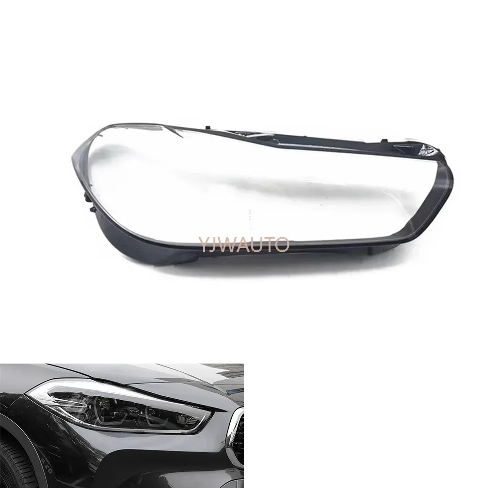 For BMW X2 F39 2021 2022 2023 Headlight Cover Car Headlamp Lens Glass Head Light Replacement Front Auto Shell