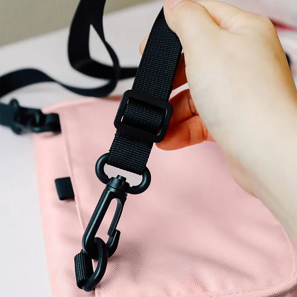 High-quality Nylon Wrist Lanyard Black Wide Application Bag Shoulder Strap Bag Accessories Handbag Belt