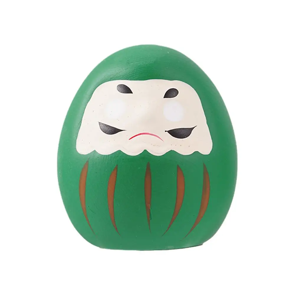 Japanese Ceramic Daruma - Lucky Charm Fortune Ornament, Miniature Crafts For Home Decor & Gifts Home Decoration J3w9