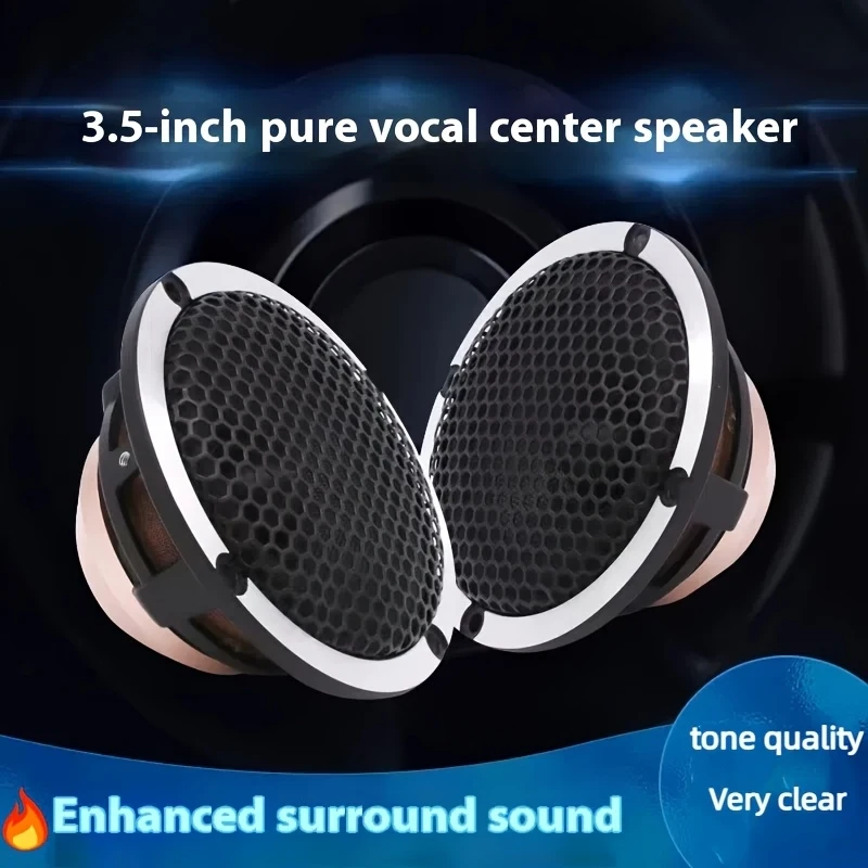 

Два модели 3,5-дюймовых среднечастотных динамиков 4 Ом/8 Ом 300 Вт, алюминиевая рамка в форме чаши для установки в автомобиль, полнодиапазонный среднечастотный динамик.