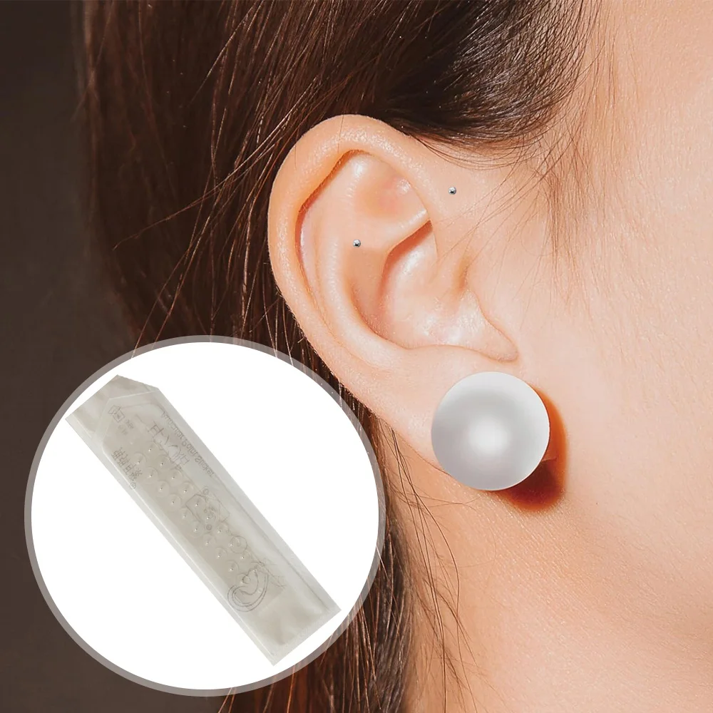 

1000-10000 шт. Новые одноразовые ушные пластыри для акупунктуры и ушной терапии, массажные игольчатые пластыри для аурикулотерапии