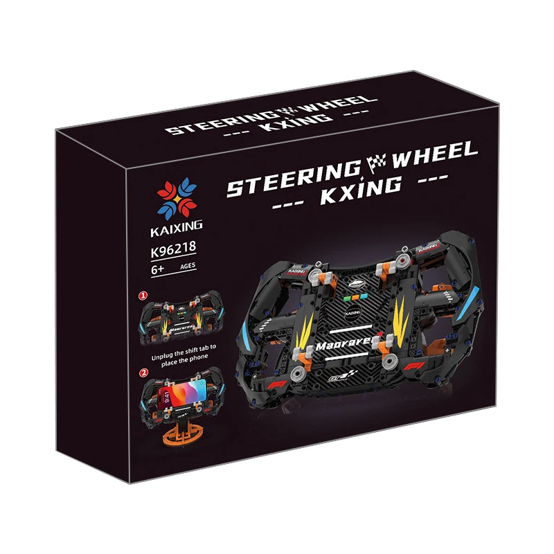 

В НАЛИЧИИ K96218 MOC Sim Racing Руль Строительные блоки Кирпичи Сборка Модель DIY Игрушки для мальчиков Рождественские подарочные наборы