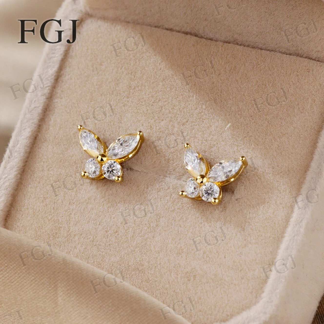 

Стерлингового Серебра 925 пробы D Цвет VVS1 Муассанит-бабочка-гвоздик 10 К/14 К/18 К для свадьбы, дня рождения, юбилея, подарки, ювелирные изделия, подвески