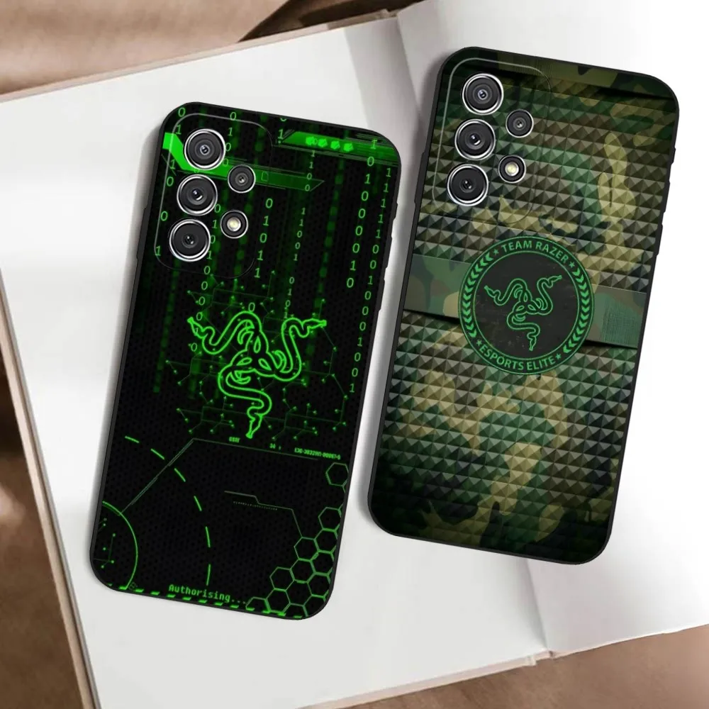 

R-Razer Phone Case for Samsung s20 s21 s22 s23 a24 a34 a54 m54 n20 ultra plus protective case