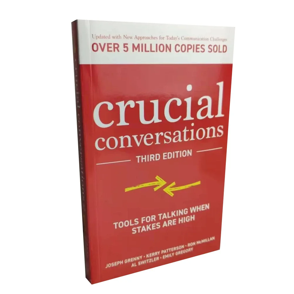 new crucial Conversations Tools For Talking When A Novel Paperback English book high-quality