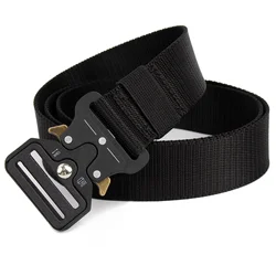 1pc 120cm Men's Nylon Sports Tactical Belts Black Gray Green Corset Belt for Men