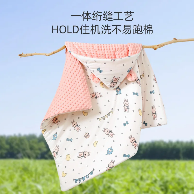 Abraço do bebê recém-nascido primavera e outono inverno saco de algodão puro abraço recém-nascido swaddle feijão abraço tapete afastar suprimentos saco