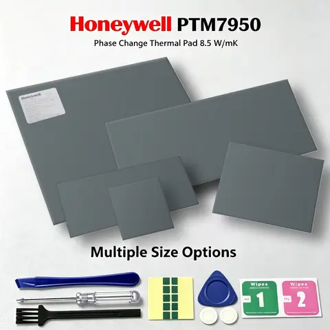 Honeywell PTM7950 8.5W/mK Phase Change Thermal Pad Heat Dissipation Sheet For Laptop Desktop GPU CPU SSD PTM Thermal Pads