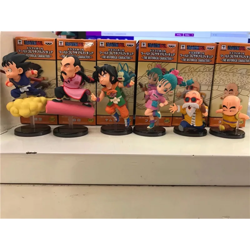 Dragon Ball WCF 30 aniversario, artículos de vuelo para correr, 6 Champa Baduosi Wukong Kelin Box Egg Hand Office