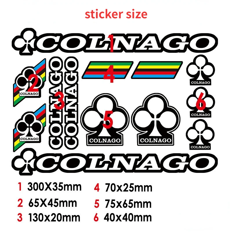 Road Bike Frame Decals MTB Frame Stickers Bicycle Protective Film Racing Decoration DIY Logos Bicicleta Cycling Accessories