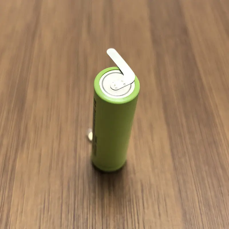 

Литиевая батарея Panasonic 14500 3.7V 750mAh с плоским контактом и выводами для пайки