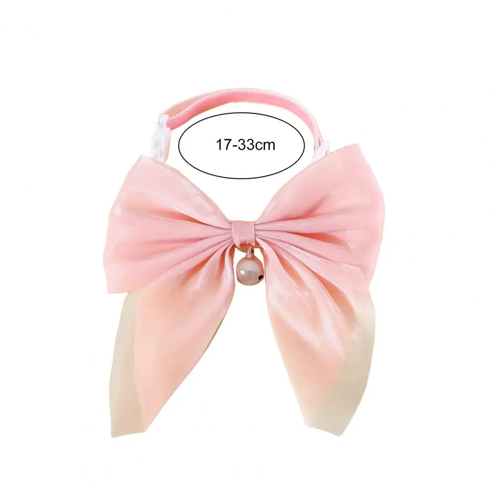 Fashion Puppy Collar Asphyxiation Prevention Skin-touch Acrylic Princess Style Cat Collar  Pet Collar Dress Up