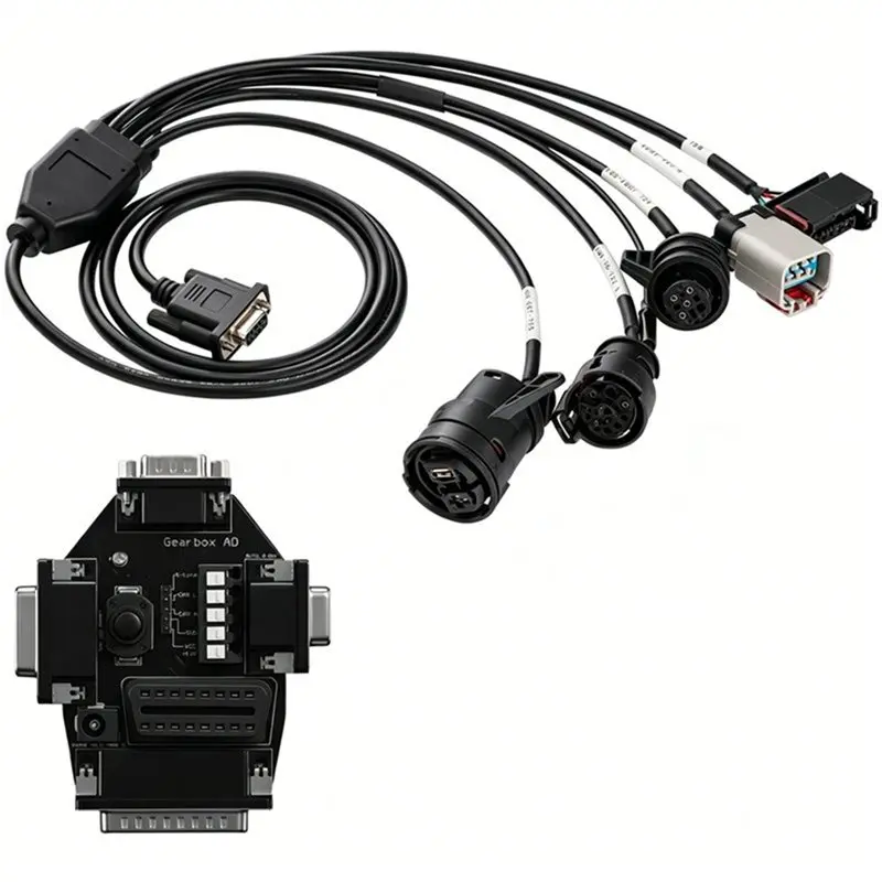 A30P-For Mercedes Benz VGS-FDCT 724/VGS2-722.8/VGS-7Gtronic-722.9/VGS-9GT-725/Gearbox ISM Cable 5-In-1 Set