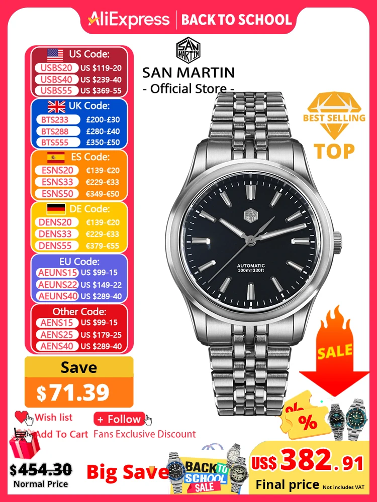 Rolex Watch Submariner - Relógio Automático Mecânico Masculino San Martin