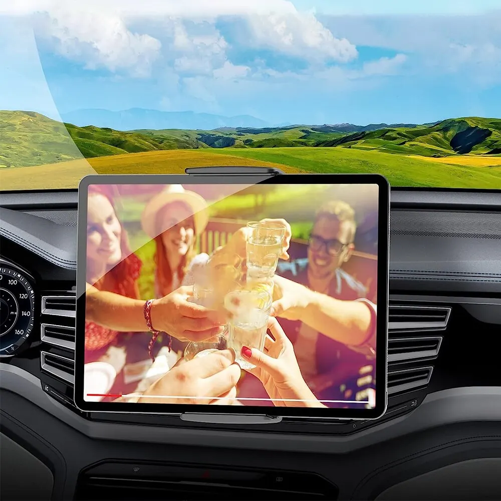 Universal Car Tablet Stand 360° Rotating Air Vent Mount Holder For Ipad Pro Mini Samsung Huawei Xiaomi 4-13 Inch Tablet Phone