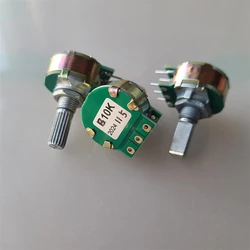 Step Potentiometer 21 Gears B Type Double Potentiometers Tone 6 Pin Chip Resistor B10K B50K B100K For Electric Guitar Bass