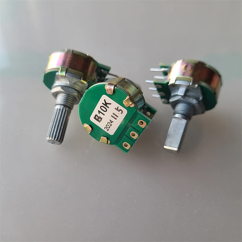 Step Potentiometer 21 Gears B Type Double Potentiometers Tone 6 Pin Chip Resistor B10K B20K B50K B100K For Electric Guitar Bass