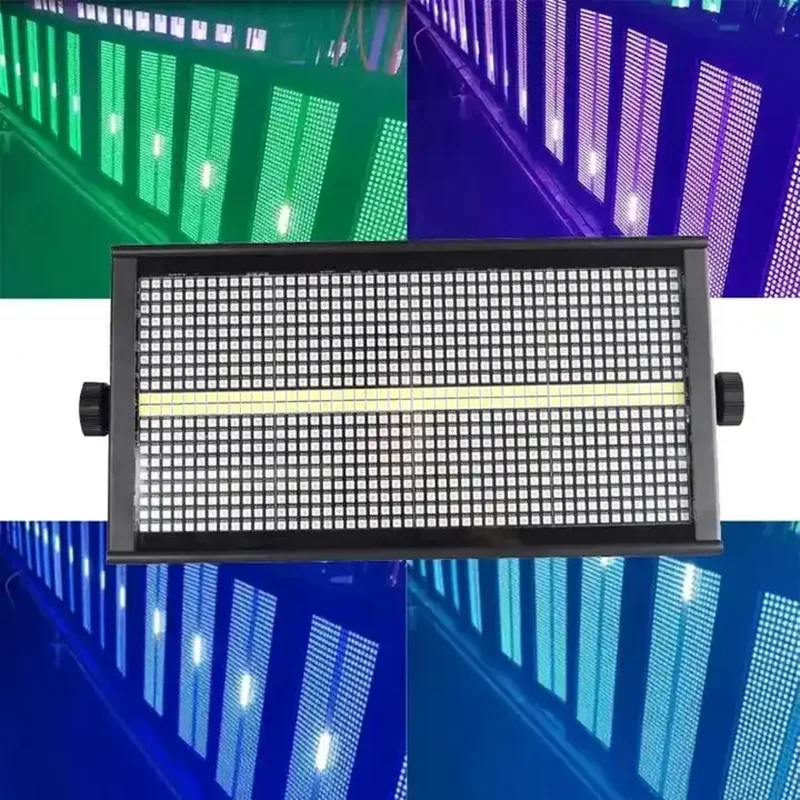 Pop LED Strobe RGB 3in1 DMX512 Flash LED Strobe Wash Light Club Bar DJ Disco Wedding Background Disco Party Stage Light Event Sh